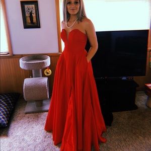 Red Prom Dress